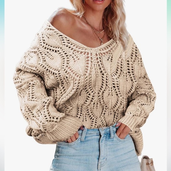 Sweaters - Tan Fall Knitted Pullover Sweater size 2XL NWT